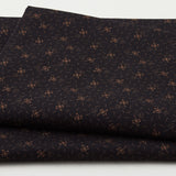 Meyer House Favorites - Black Flowers and Hearts 2 Yard Cut