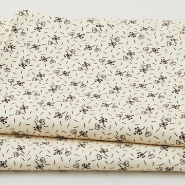 Meyer House Favorites - Linen Flowers and Hearts 2 Yard Cut