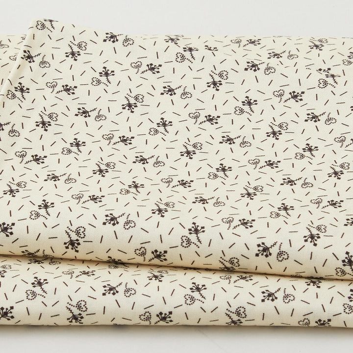 Meyer House Favorites - Linen Flowers and Hearts 2 Yard Cut