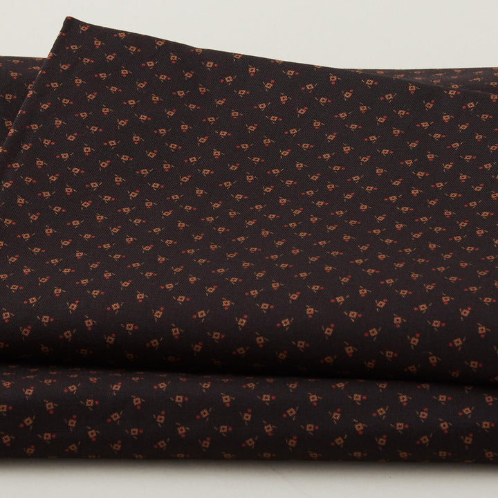 Meyer House Favorites - Black Square Ditsy 2 Yard Cut