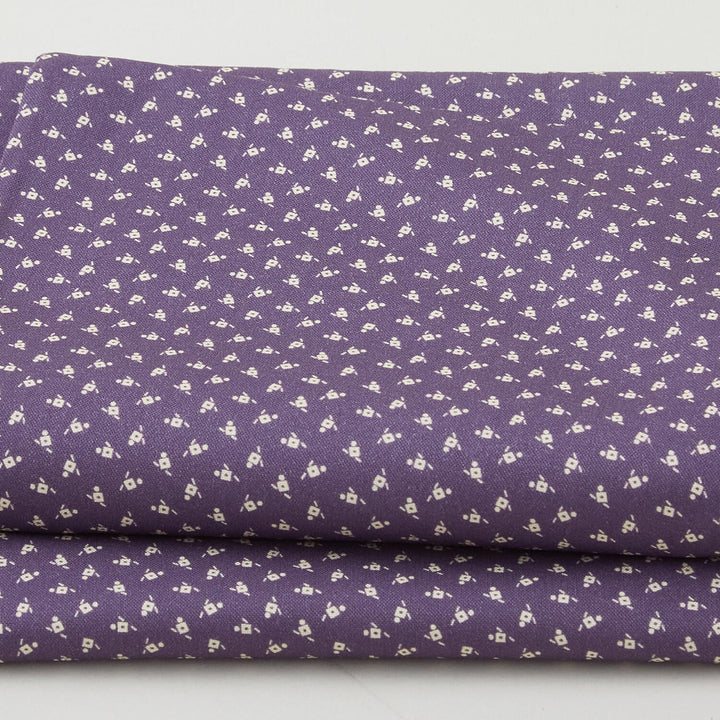 Meyer House Favorites - Purple Square Ditsy 2 Yard Cut