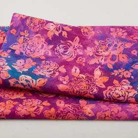 Berry Breeze Favorites - Lupine Flower Toss Digitally Printed 2 Yard Cut