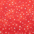 American Sparkle Wide - Red Stars 108" Wide 3 Yard Cut