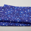 American Sparkle Wide - Blue Stars 108" Wide 3 Yard Cut