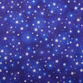 American Sparkle Wide - Blue Stars 108" Wide 3 Yard Cut