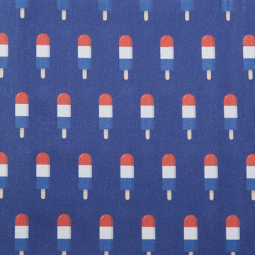 Summer Stars - Popsicles Navy 2 Yard Cut