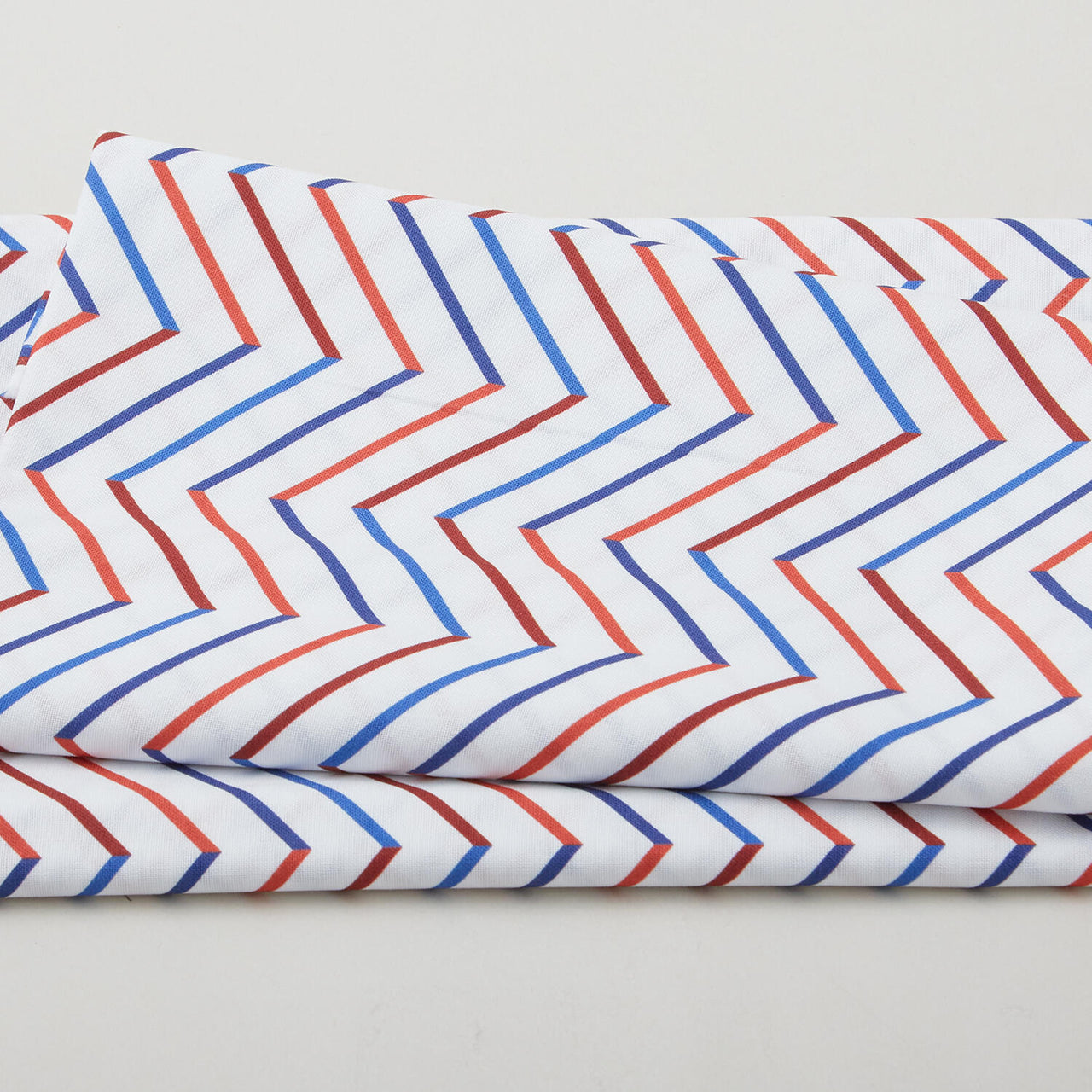 Summer Stars - Chevron White 2 Yard Cut