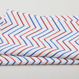 Summer Stars - Chevron White 2 Yard Cut