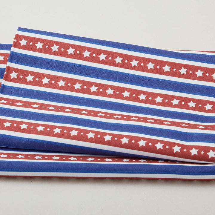 Summer Stars - Stripe Navy 2 Yard Cut