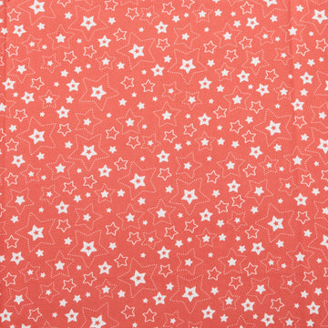 Summer Stars - Stars Linework Red 2 Yard Cut