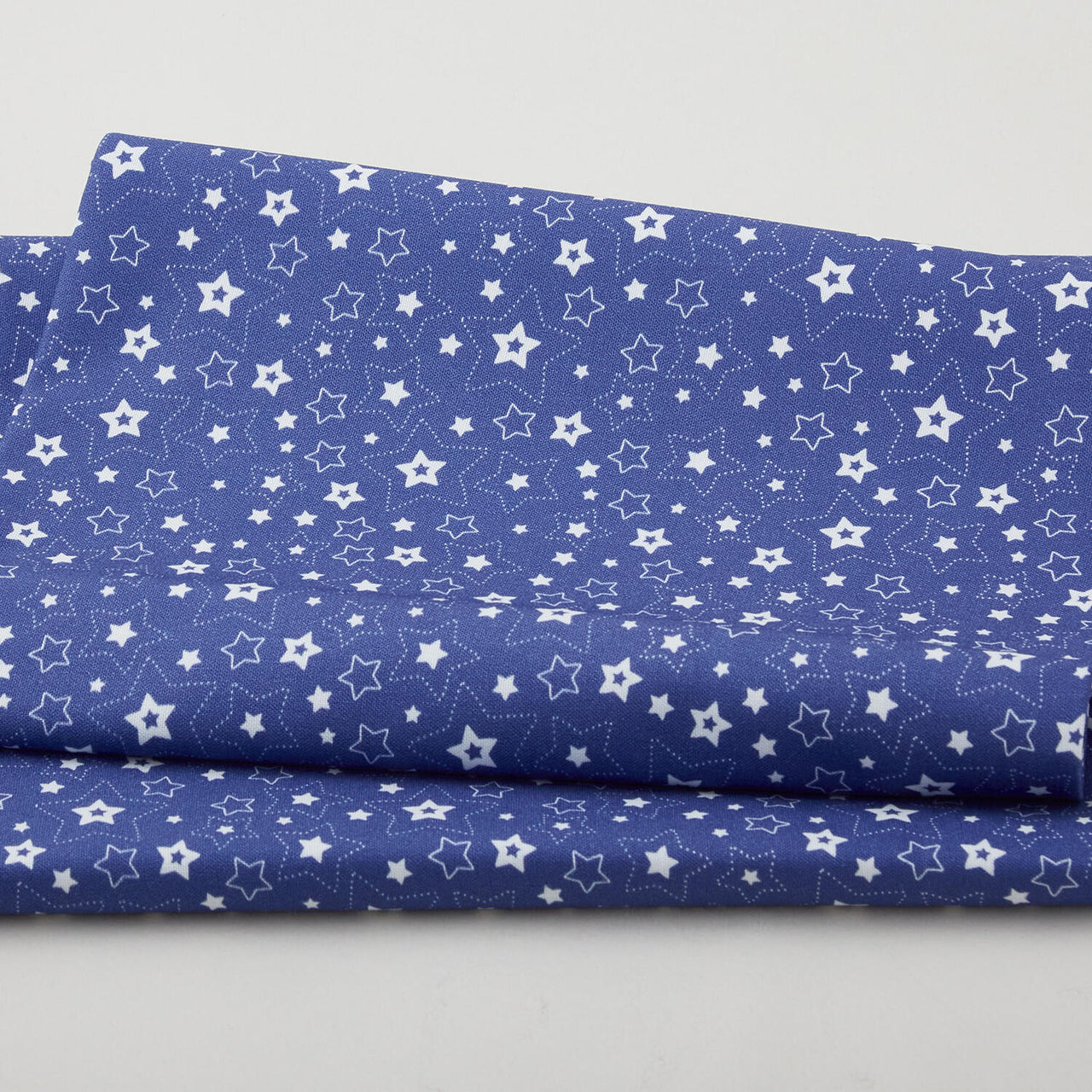 Summer Stars - Stars Linework Navy 2 Yard Cut