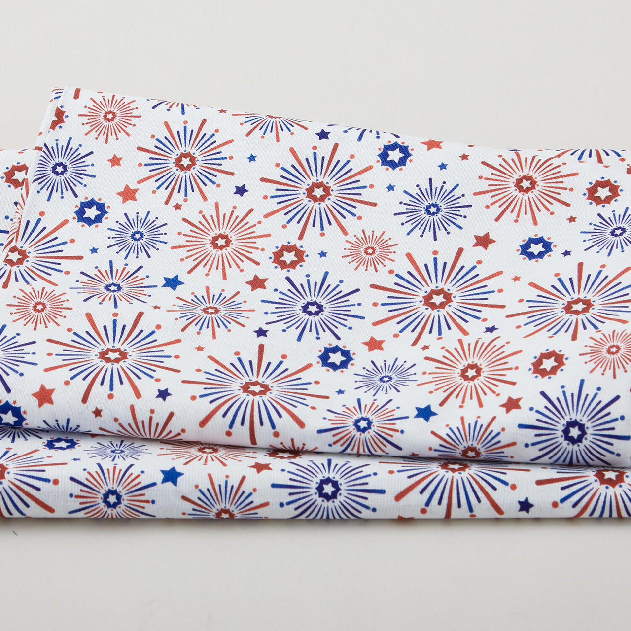 Summer Stars - Fireworks White 2 Yard Cut