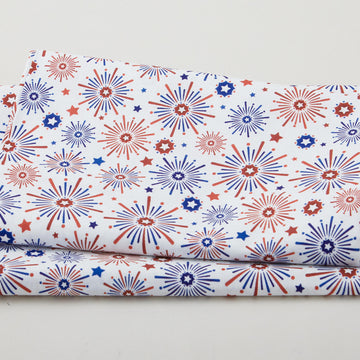 Summer Stars - Fireworks White 2 Yard Cut