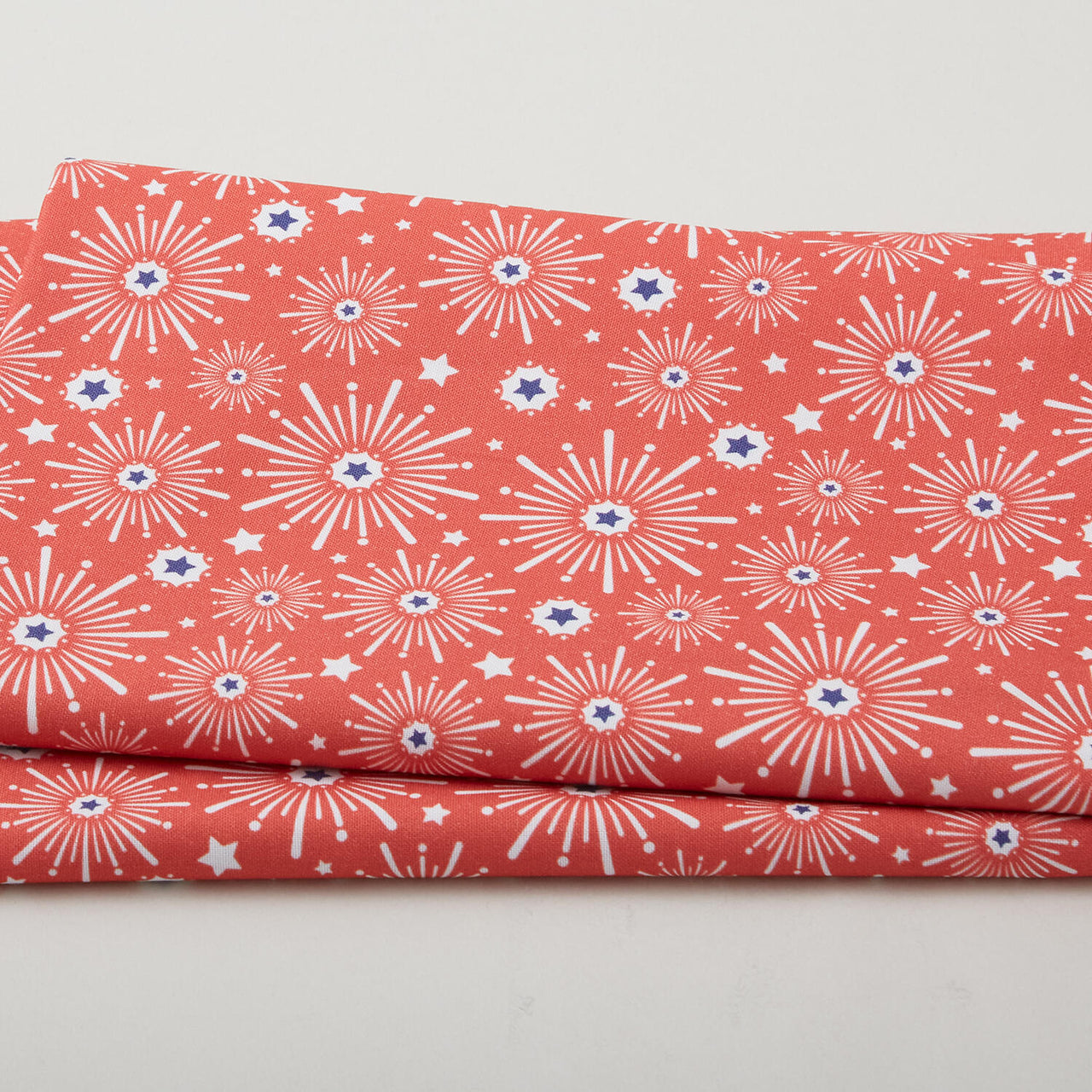 Summer Stars - Fireworks Red 2 Yard Cut