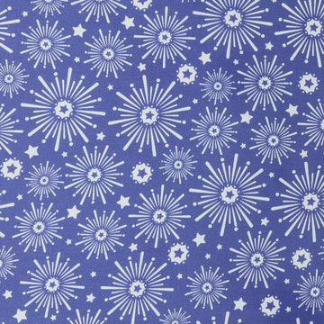 Summer Stars - Fireworks Navy 2 Yard Cut