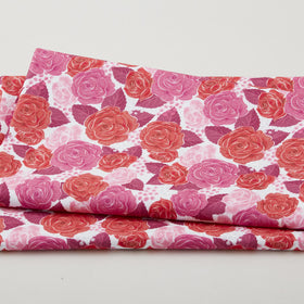 Sweetheart Blooms - Roses White 2 Yard Cut