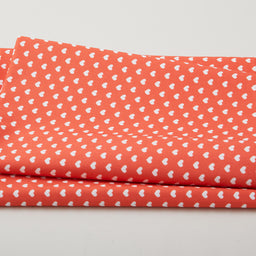 Sweetheart Blooms - Small Hearts Red 2 Yard Cut