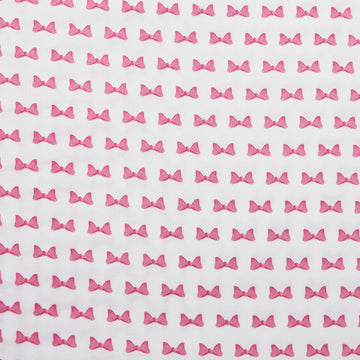 Sweetheart Blooms - Bows White 2 Yard Cut