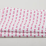 Sweetheart Blooms - Bows White 2 Yard Cut
