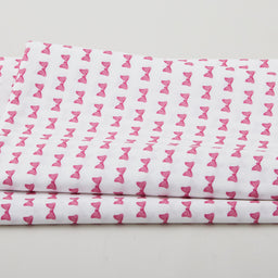 Sweetheart Blooms - Bows White 2 Yard Cut