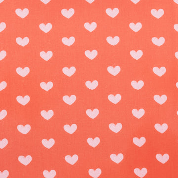 Sweetheart Blooms - Medium Hearts Red 2 Yard Cut