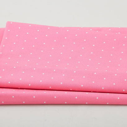 Sweetheart Blooms - Pin Dots Pink 2 Yard Cut
