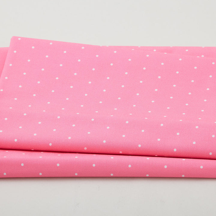 Sweetheart Blooms - Pin Dots Pink 2 Yard Cut