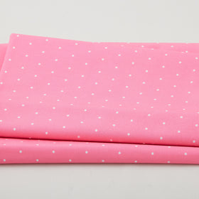 Sweetheart Blooms - Pin Dots Pink 2 Yard Cut