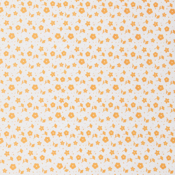 Citrus & Sunshine - Ditsy Floral White 2 Yard Cut
