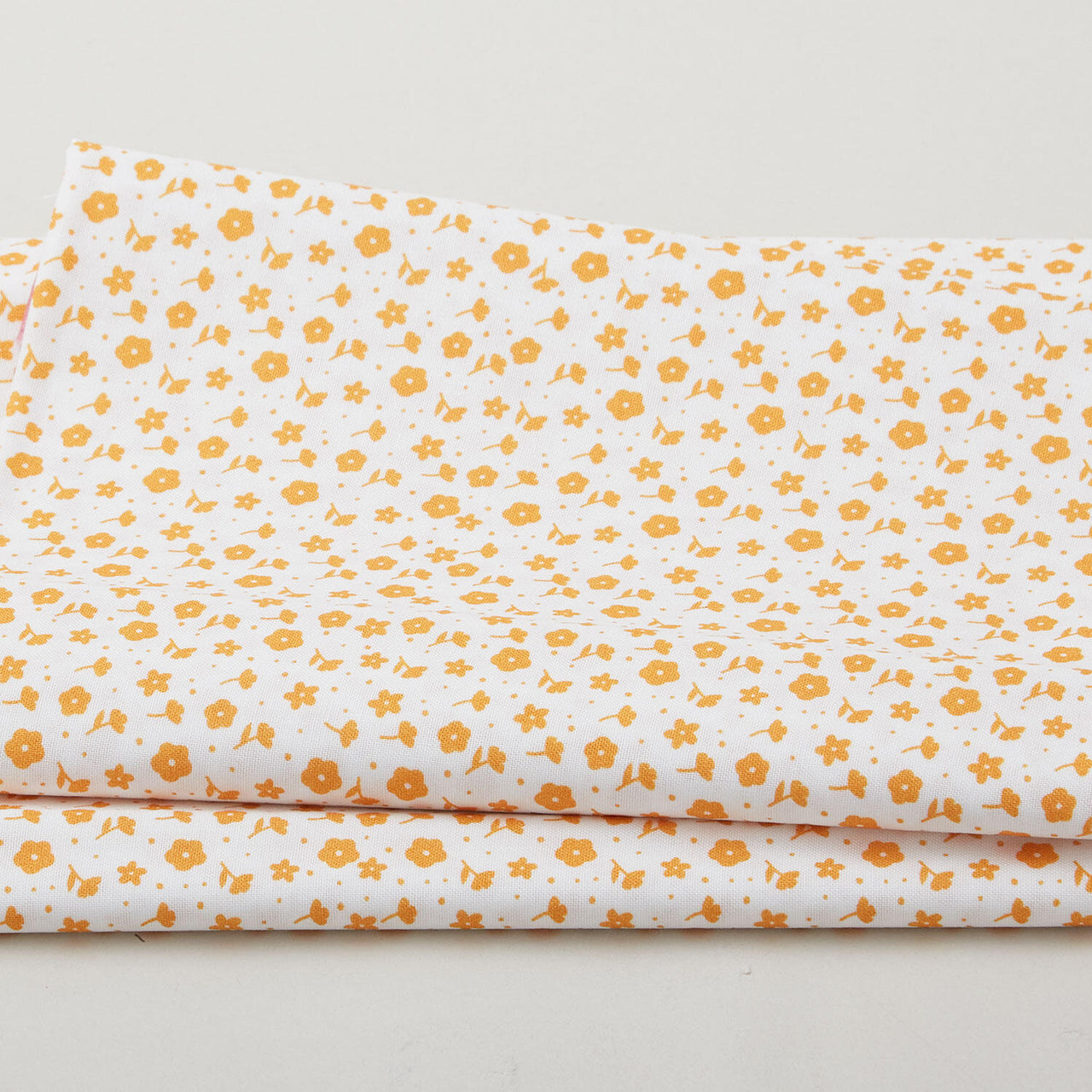 Citrus & Sunshine - Ditsy Floral White 2 Yard Cut