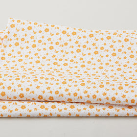 Citrus & Sunshine - Ditsy Floral White 2 Yard Cut