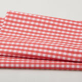 Citrus & Sunshine - Gingham Red 2 Yard Cut