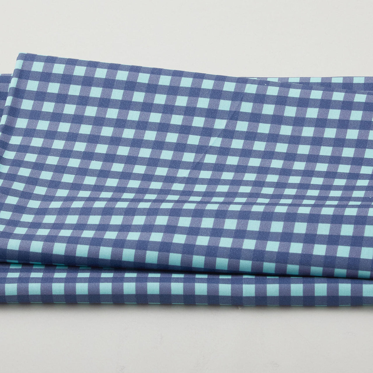 Citrus & Sunshine - Gingham Navy 2 Yard Cut