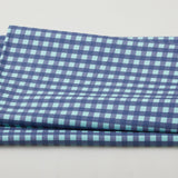 Citrus & Sunshine - Gingham Navy 2 Yard Cut