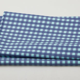 Citrus & Sunshine - Gingham Navy 2 Yard Cut