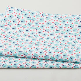 Citrus & Sunshine - Butterflies White 2 Yard Cut