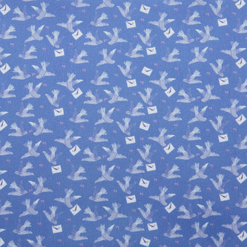 Blossoms & Bows - Birds Blue 2 Yard Cut