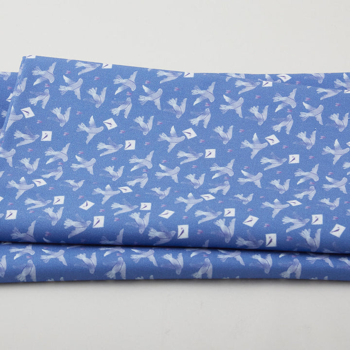 Blossoms & Bows - Birds Blue 2 Yard Cut