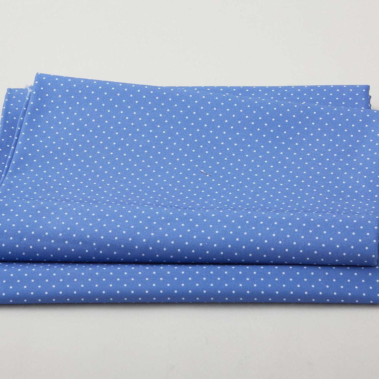 Blossoms & Bows - Pindots Blue 2 Yard Cut