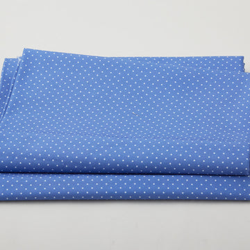 Blossoms & Bows - Pindots Blue 2 Yard Cut