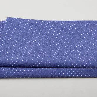Blossoms & Bows - Pindots Navy 2 Yard Cut