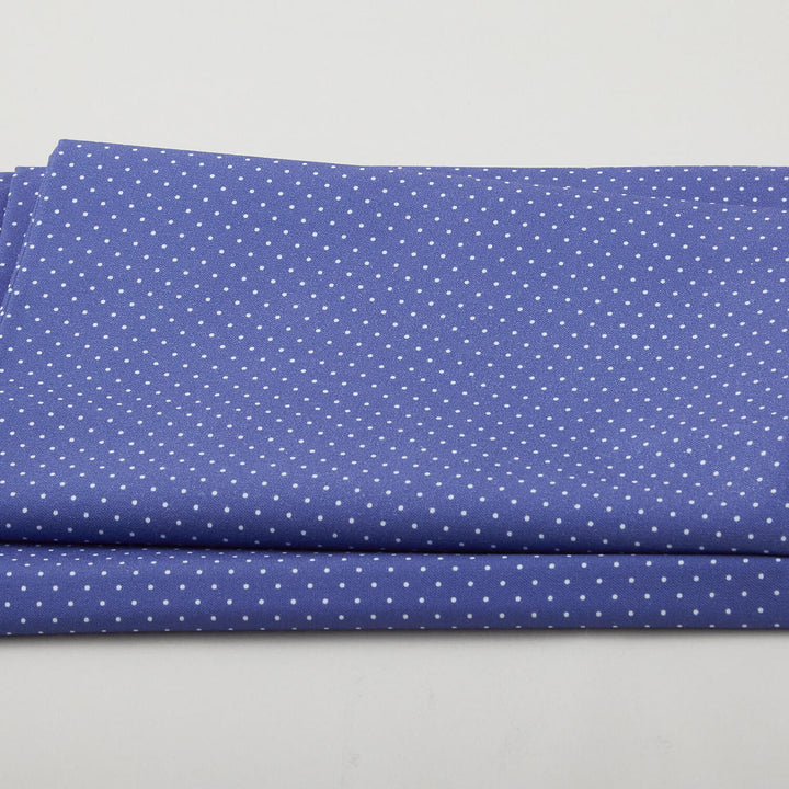 Blossoms & Bows - Pindots Navy 2 Yard Cut