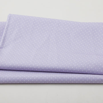 Blossoms & Bows - Pindots Lavender 2 Yard Cut