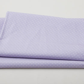 Blossoms & Bows - Pindots Lavender 2 Yard Cut