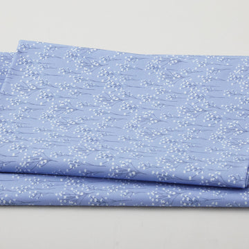 Blossoms & Bows - Flower Sprigs Blue 2 Yard Cut