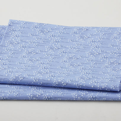 Blossoms & Bows - Flower Sprigs Blue 2 Yard Cut