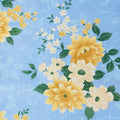 Georgette - Sky Large Bouquets 2 Yard Cut