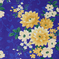 Georgette - Blueberry Large Bouquets 2 Yard Cut