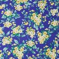 Georgette - Blueberry Small Bouquets 2 Yard Cut