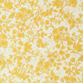 Georgette - Lemon Floral Vines 2 Yard Cut
